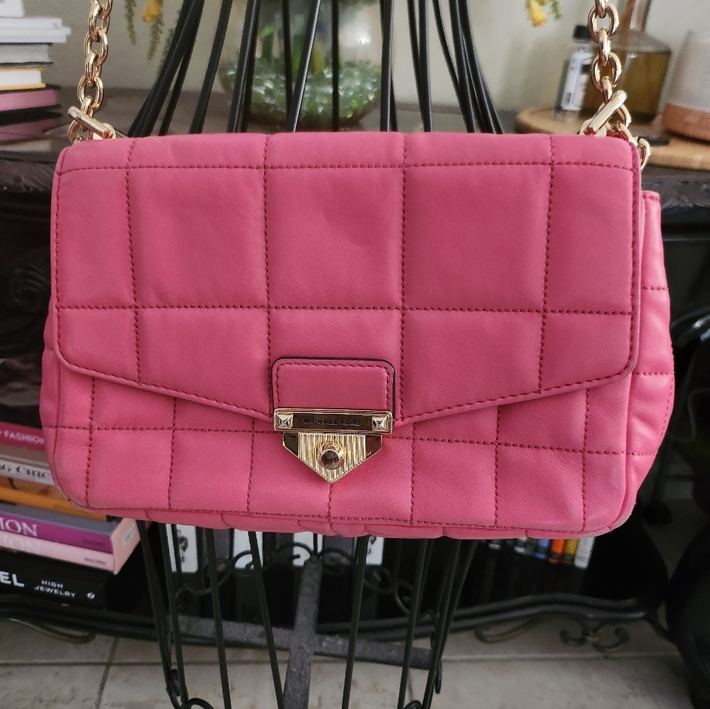 Michael Kors SoHo quilted leather shoulder bag